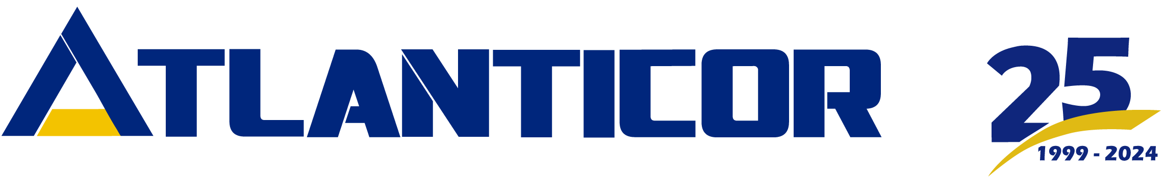 Logótipo Atlanticor 25 anos